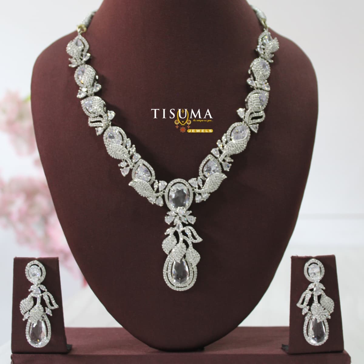 AD Silver Necklace