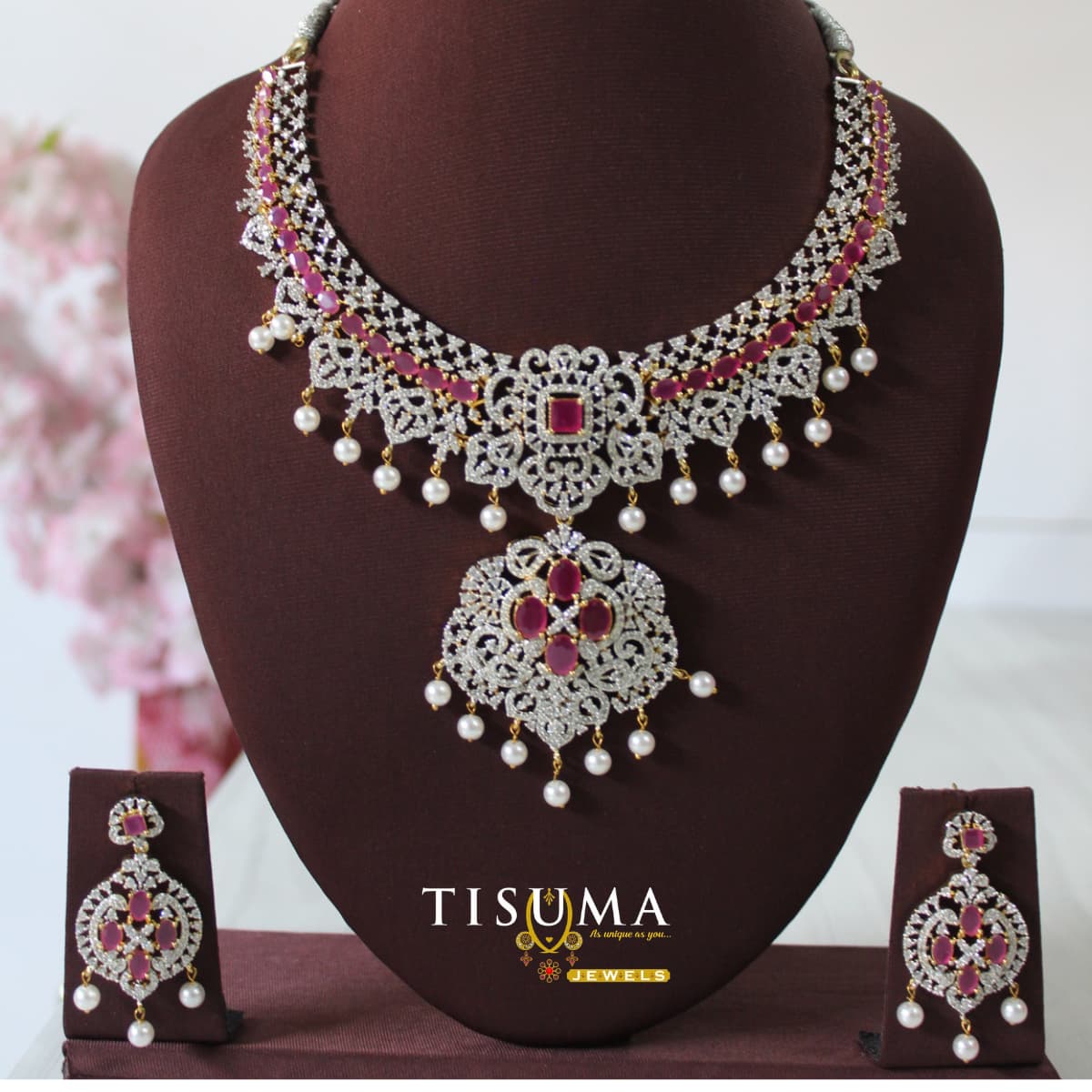 AD Ruby Necklace
