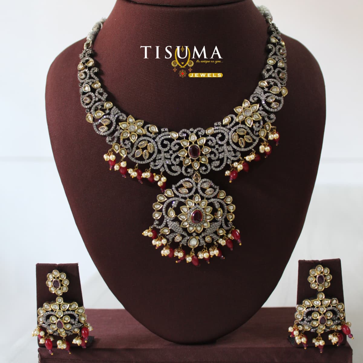 Victorian Ruby necklace